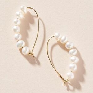 Anthropologie Pearl Earrings